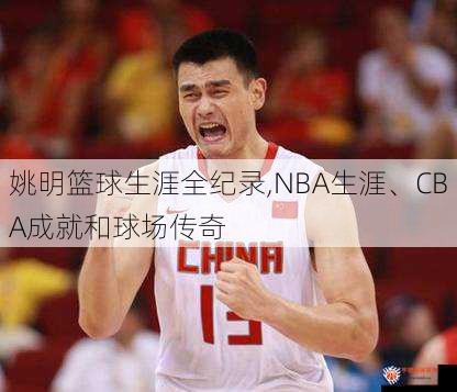 姚明篮球生涯全纪录,NBA生涯、CBA成就和球场传奇