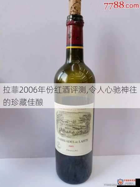 拉菲2006年份红酒评测,令人心驰神往的珍藏佳酿