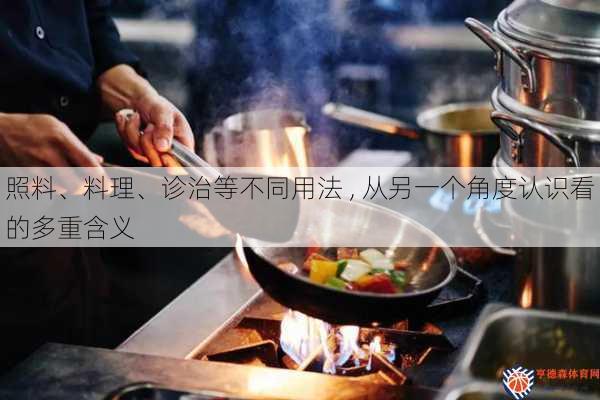 照料、料理、诊治等不同用法 , 从另一个角度认识看的多重含义