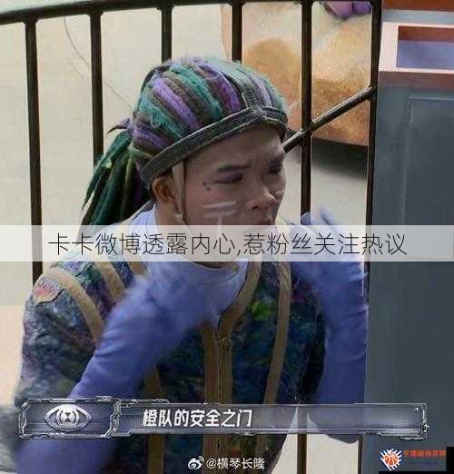 卡卡微博透露内心,惹粉丝关注热议